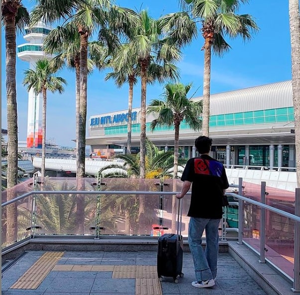 チェジュ島 済州島 空港の免税店や両替 空港から市内までのアクセス